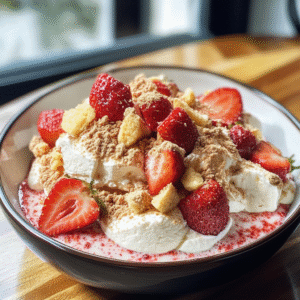 Strawberry Shortcake Fruit Salad