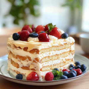 Vanilla Wafer Icebox Cake Recipe