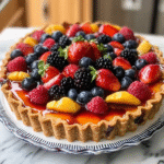 4th of July Fruit Tart Recipe