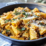 Baked Ziti with Sausage and Pumpkin Recipe
