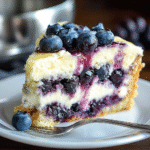 Blueberry Cream Cheese Coffee Cake