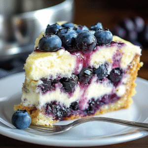 Blueberry Cream Cheese Coffee Cake