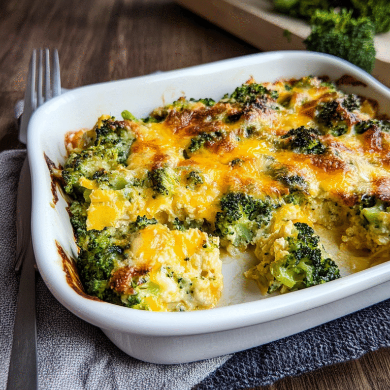 Cheesy Broccoli Casserole