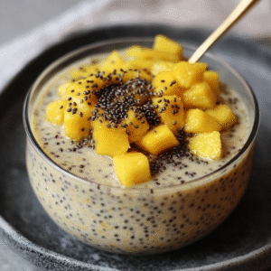 Chia Pudding with Mango