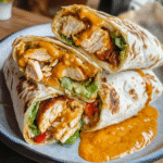 Chipotle Ranch Grilled Chicken Burrito Recipe