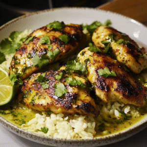Zesty Cilantro Lime Chicken and Rice