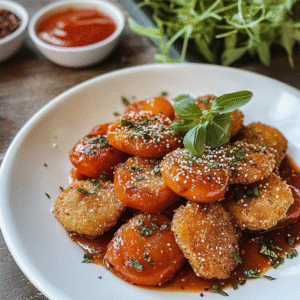 Crispy Fried Red Tomatoes