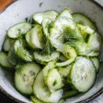 Cucumber Avocado Dill Salad Recipe