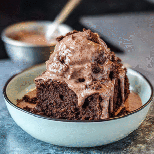 Easy Brownie Batter Ice Cream