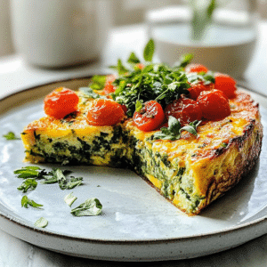 Healthy Herb Frittata Recipe