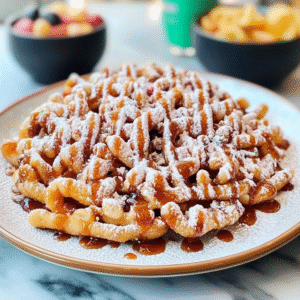 Homemade Funnel Cake Recipe