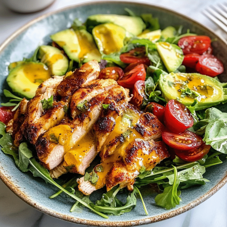 Honey Mustard Chicken Salad Recipe
