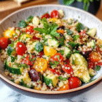 Mediterranean Quinoa Salad Recipe