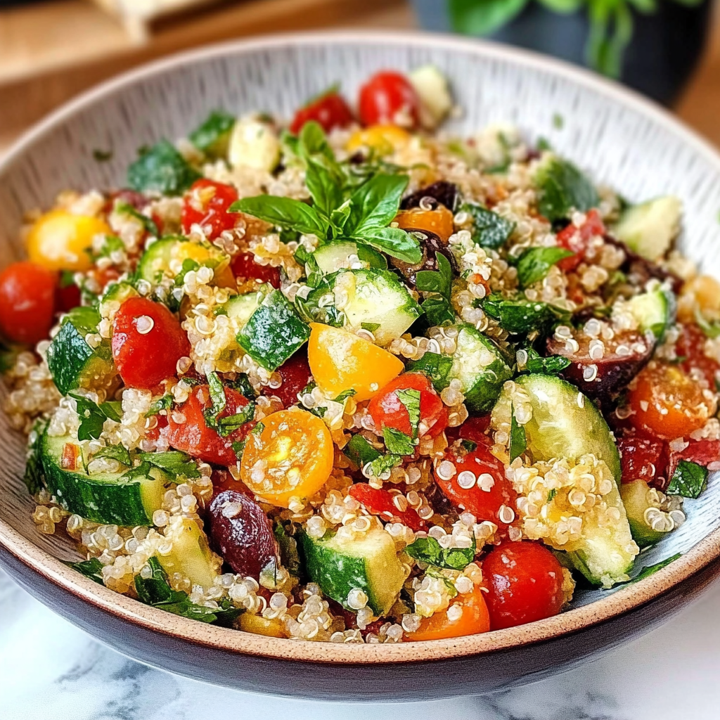 Mediterranean Quinoa Salad Recipe