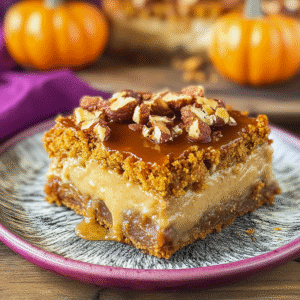 Cozy Pumpkin Spice Fall Treats Bars