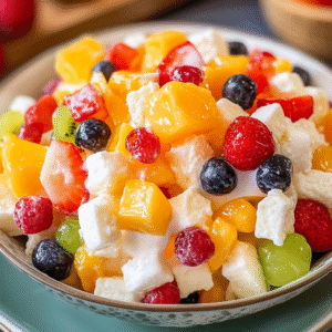 Fruit Salad with Marshmallows