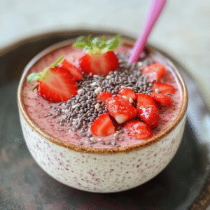 Strawberry Chia Greek Yogurt Recipe