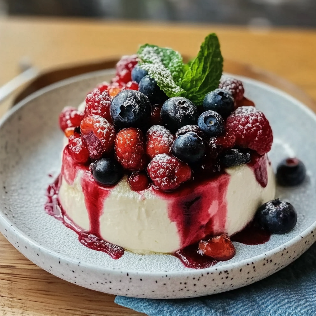 Berries and Yoghurt