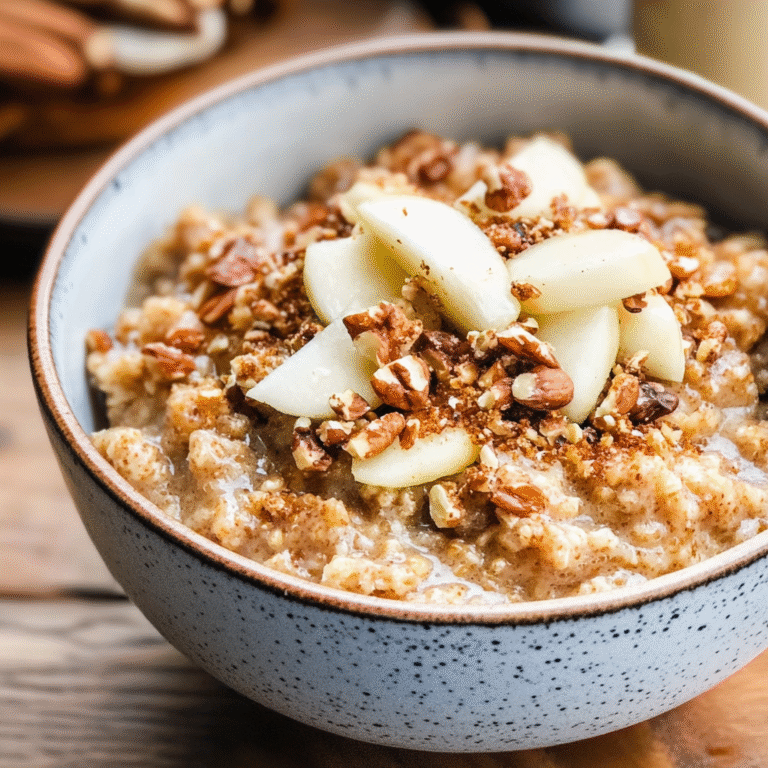 Brown Sugar Apple Whole Grain Bowl Recipe