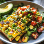 Summer Corn Salad with Avocado