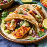 Easy Weeknight Baja Fish Tacos