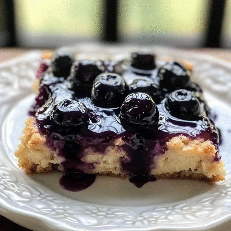 Glazed Blueberry Butter Swim Biscuits Recipe