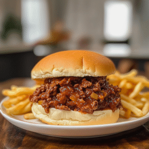 Memphis BBQ Sloppy Joes Recipe