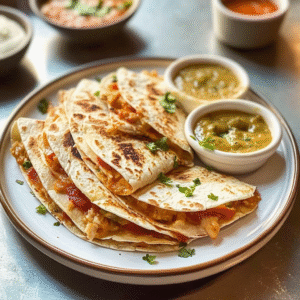 Mini Chicken Quesadillas