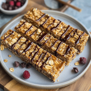 No-Bake Peanut Butter Granola Bars Recipe