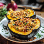 Quinoa Stuffed Acorn Squash Recipe