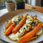 Roasted Carrots with Whipped Ricotta & Honey