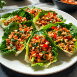 Thai Chicken Lettuce Wraps