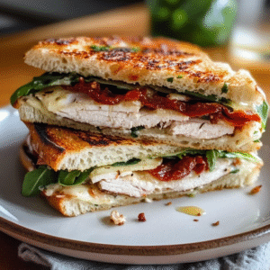 Trader Joe's Sun-Dried Tomato Focaccia Sandwich