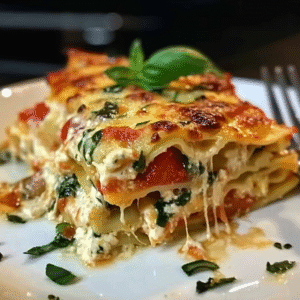White Chicken Caprese Lasagna Recipe