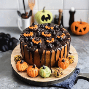 Dinner & Halloween Dessert