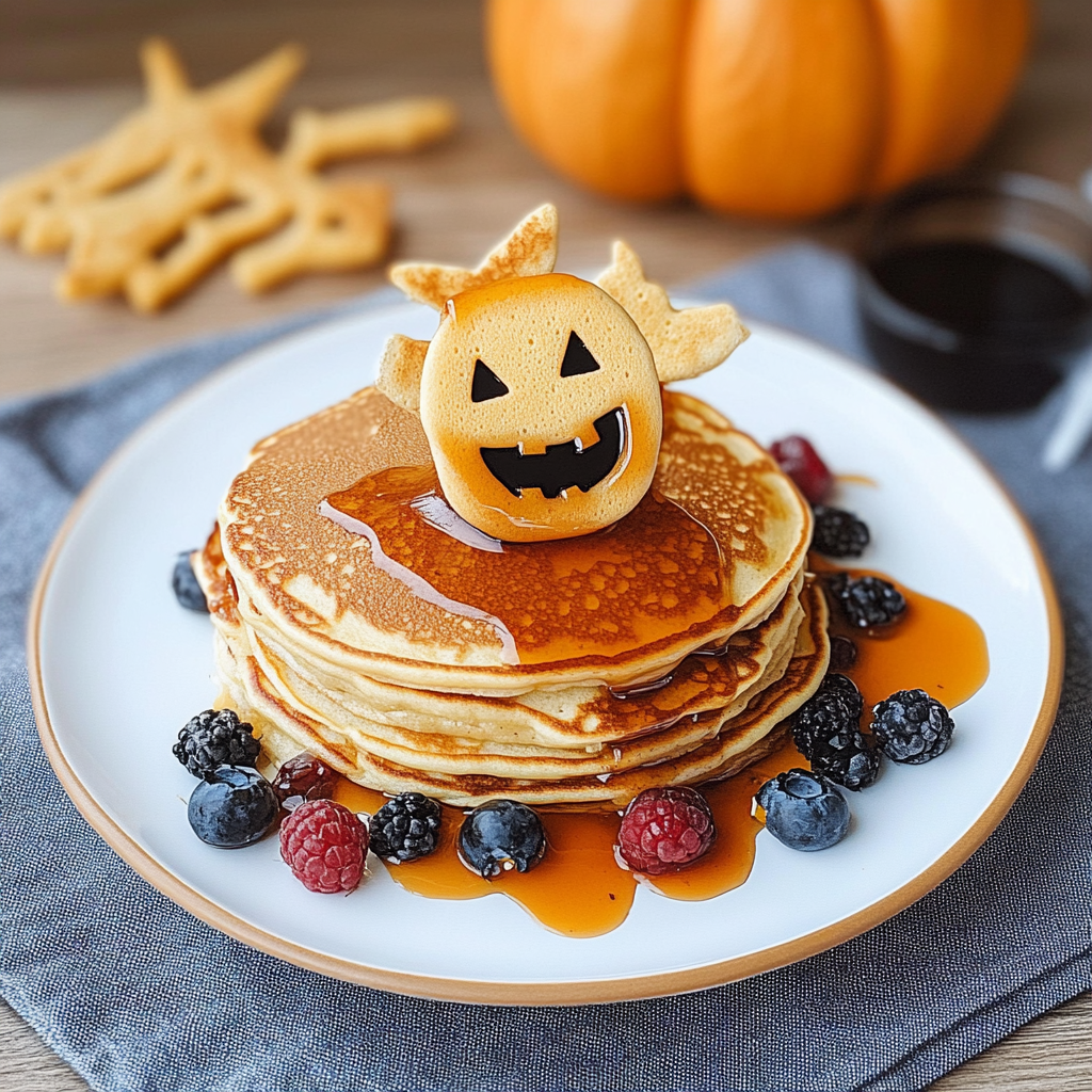 Halloween Pancakes for Kids