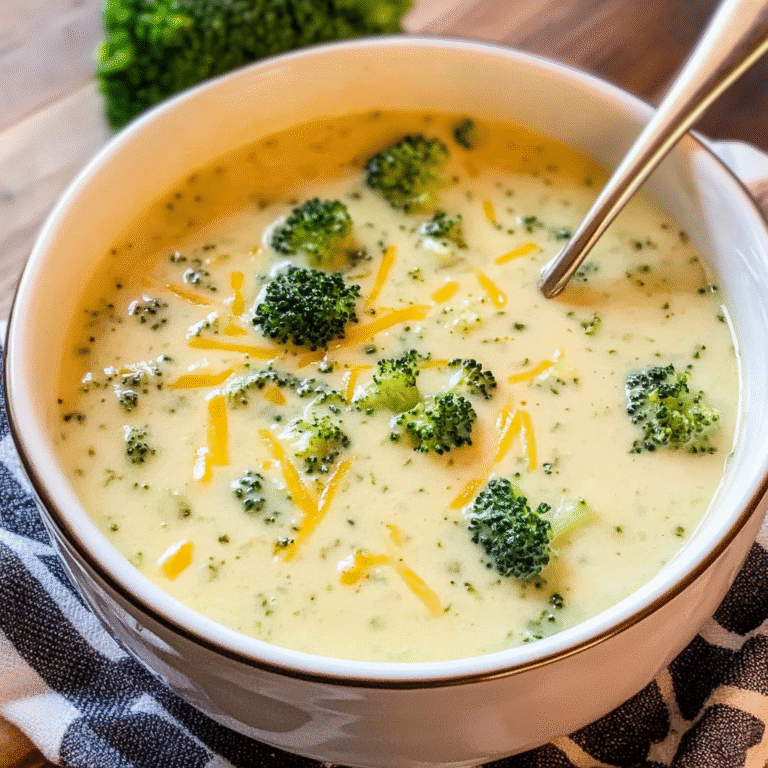 Crockpot Broccoli Cheese Soup Recipe