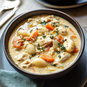 Crockpot Chicken Gnocchi Soup Recipe