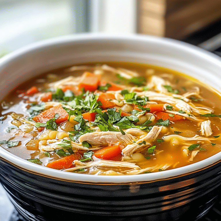Crockpot Chicken Noodle Soup Recipe