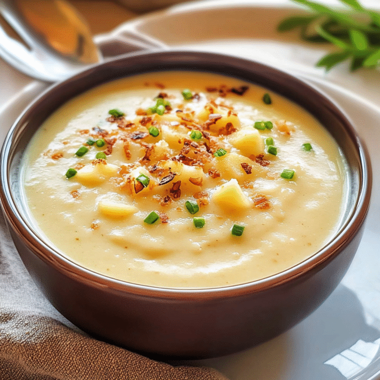 Crockpot Creamy Potato Soup Recipe