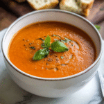 Crockpot Creamy Tomato Basil Soup Recipe