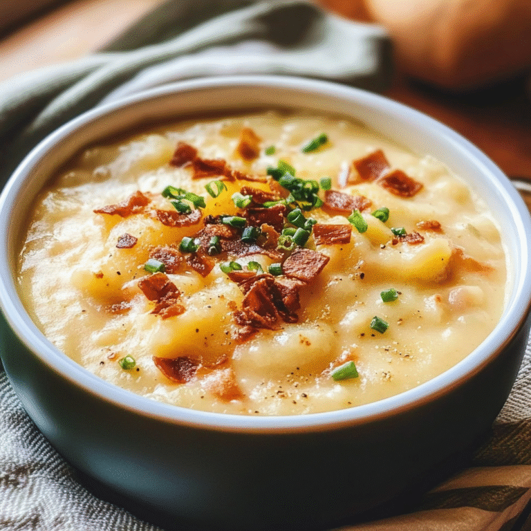 Creamy Crockpot Potato Soup