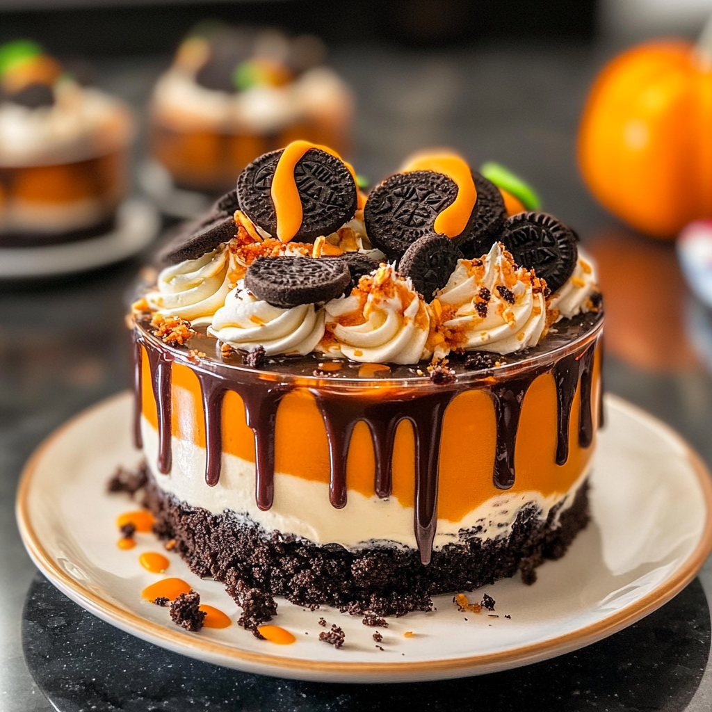 Halloween Oreo Dirt Cake