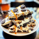 White Chocolate Halloween Oreo Bark Recipe