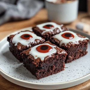 Spooky Eyeball Brownies