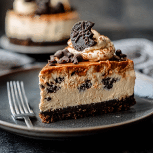 Halloween Cookies and Cream Cheesecake Recipe