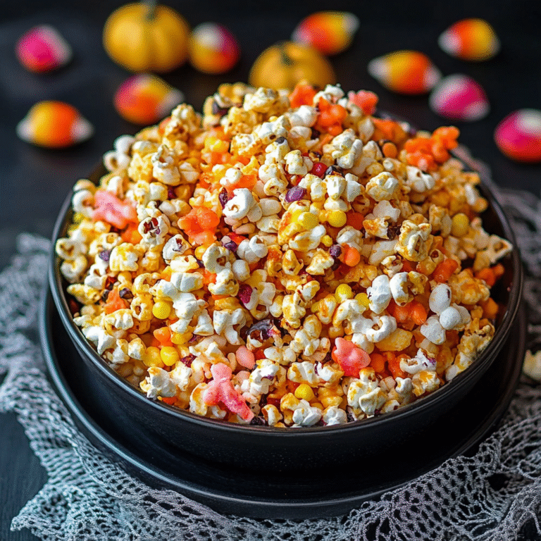 Halloween Popcorn Recipe