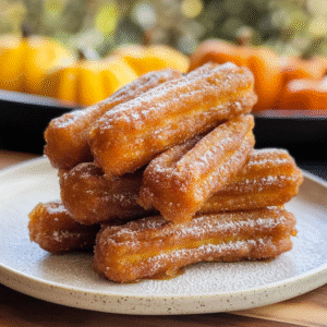 Mini Pumpkin Churros