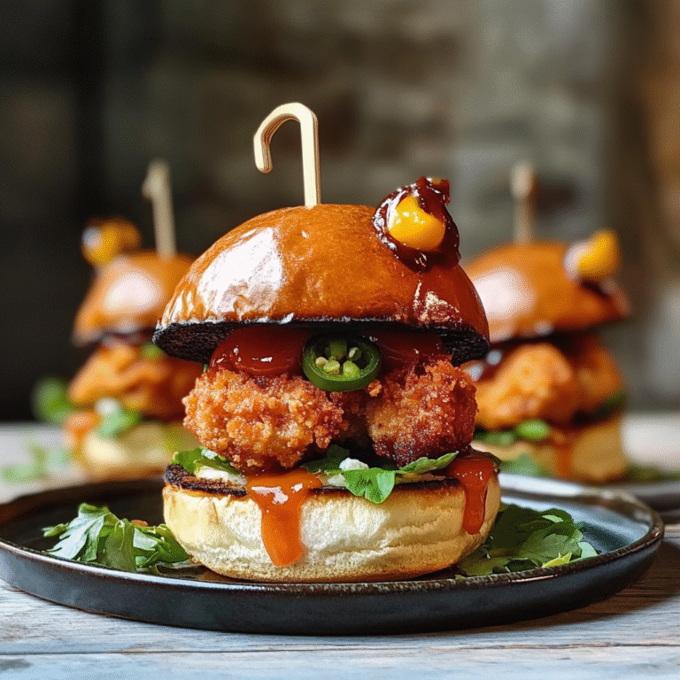Epic Monster Chicken Sliders