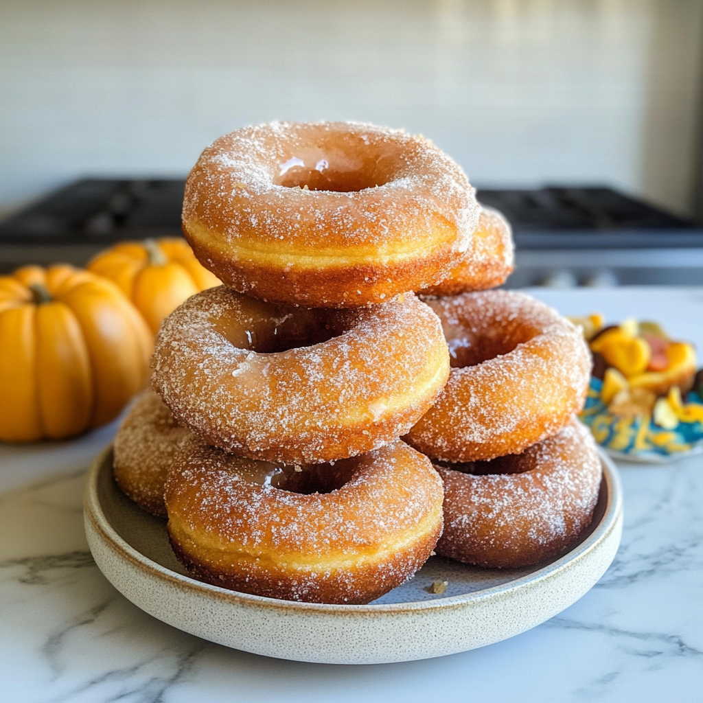 Pumpkin Spice Baked Donuts Recipe